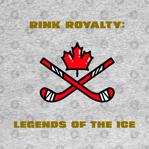 Rink Royalty: Legends of the Ice Hockey by PrintVerse Studios